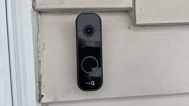 MyQ Video Doorbell Camera